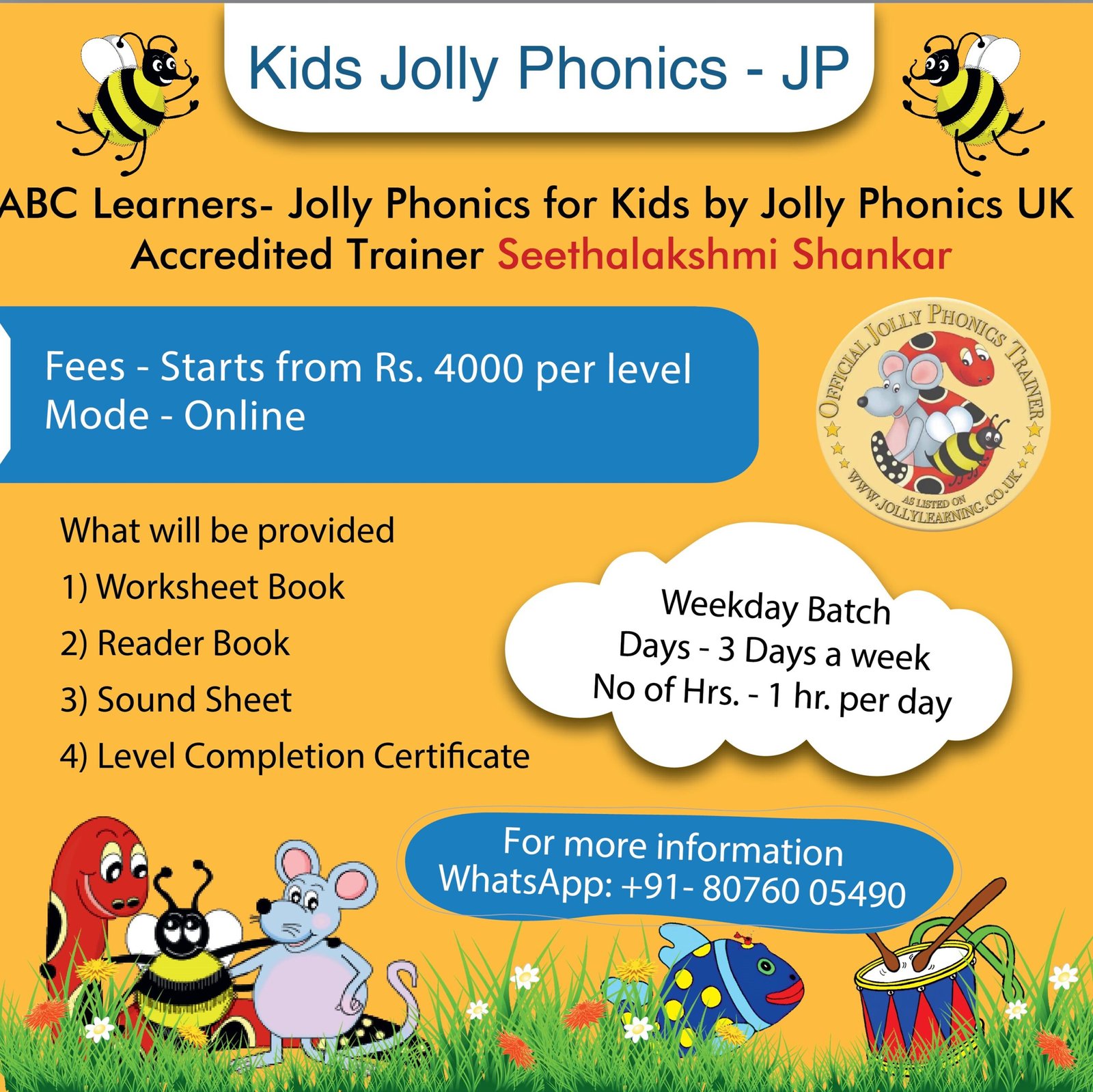 Phonics　Learners　Kids　ABC　–　Jolly　India